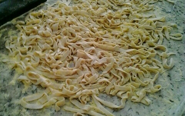 Macarrão caseiro maravilhoso