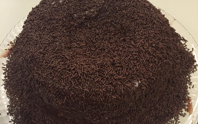 Cobertura de chocolate brigadeiro