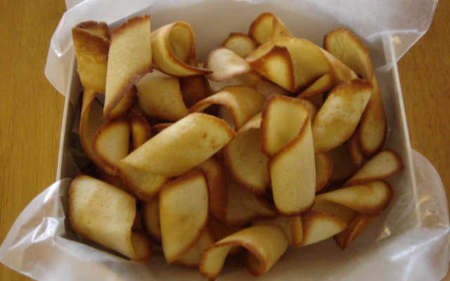 Waffers amanteigados