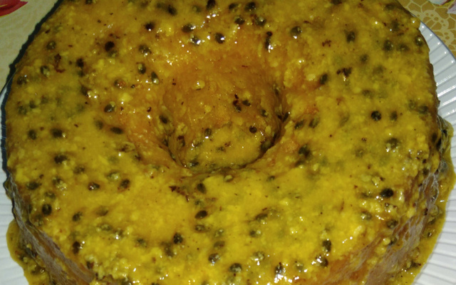 Bolo de maracujá