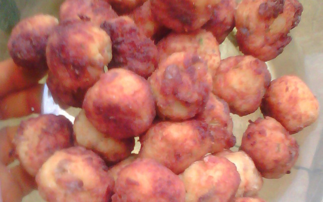 Bolinho de bacalhau que dá certo