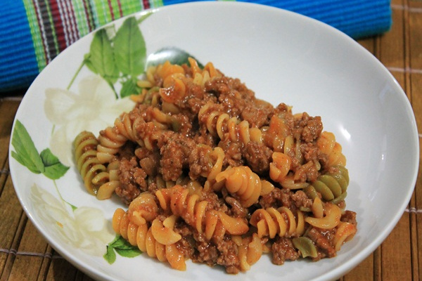 Macarrão de panela de pressão