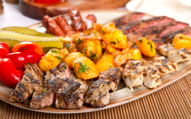 Churrasco expresso feito no forno