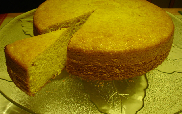 Bolo de canjica