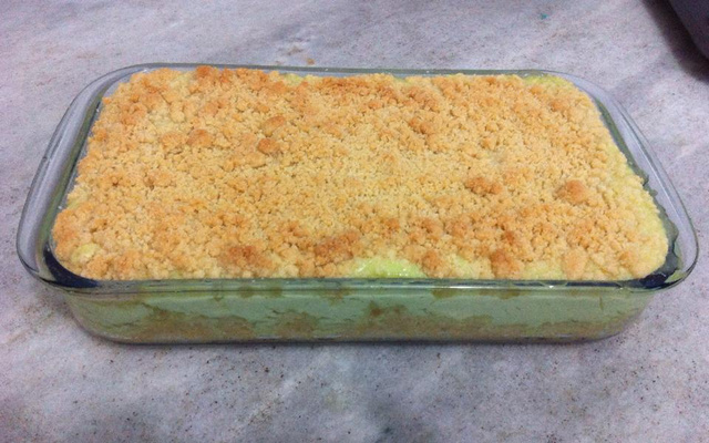 Torta farofa de limão