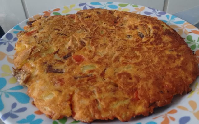 Fritada de ovo rápido