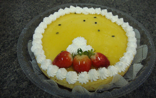 Torta de maracujá