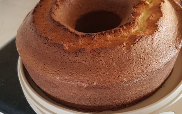 Bolo de fubá fofinho