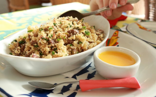 Farofa de feijão fradinho