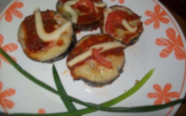 Medalhão de berinjela