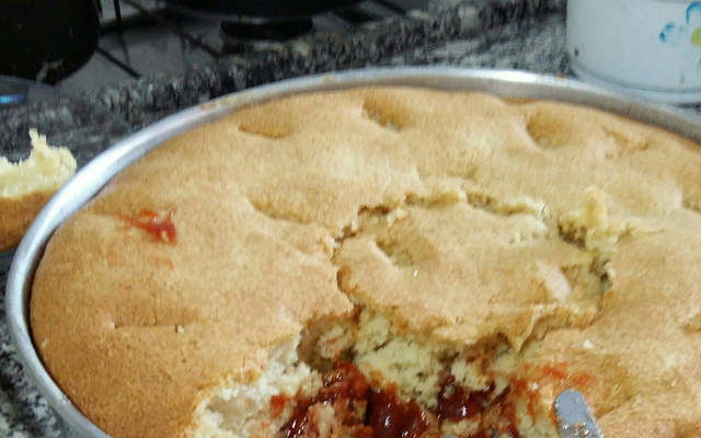 Bolo de goiabada