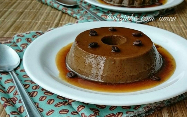 Pudim de capuccino