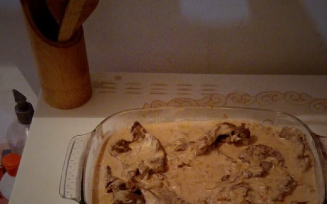 Bife de filé mignon cremoso