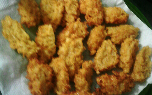 Bolinho de arroz simples da Valéria