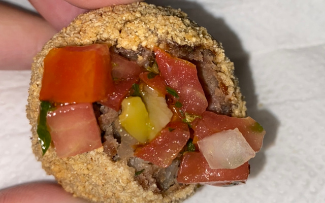 Bolinho Japonês de Carne