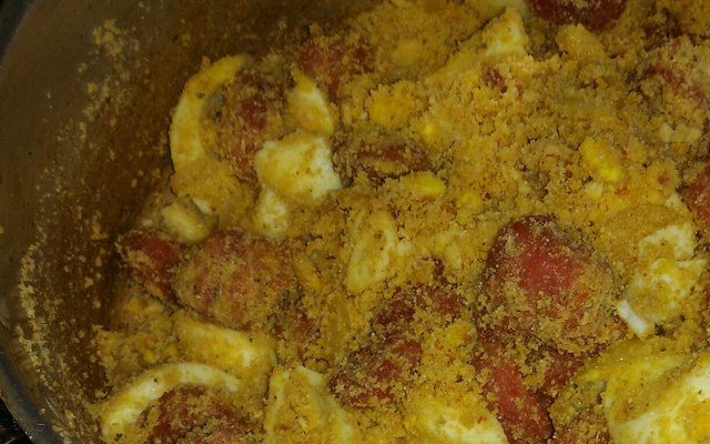 Farofa de Lingüiça