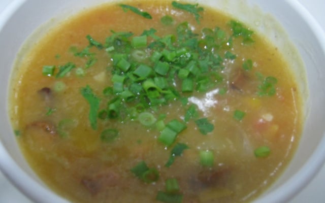 Caldo de mandioca rápida
