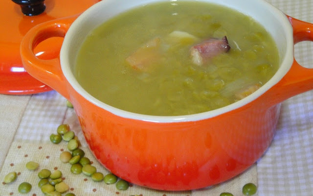 Creme de ervilhas rápido