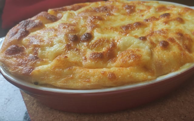 Abobrinha gratinada da Pri