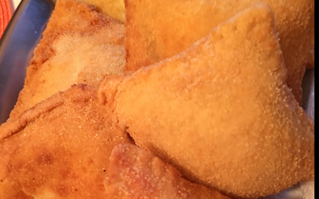 Pastel de pão de forma