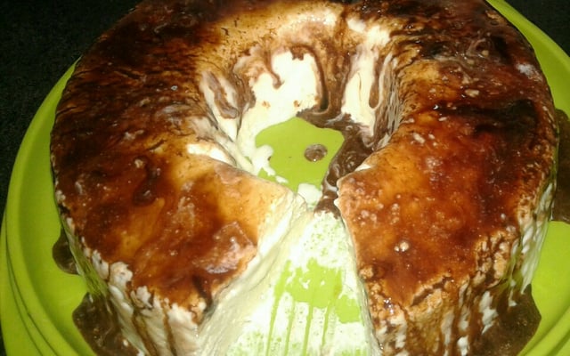 Delícia gelada (bolo gelado tipo sorvete)