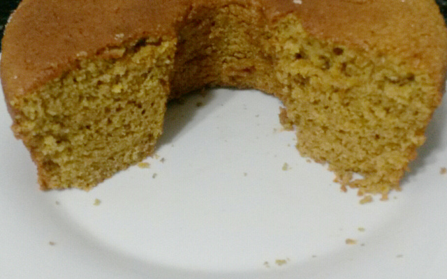 Bolo de laranja inteira