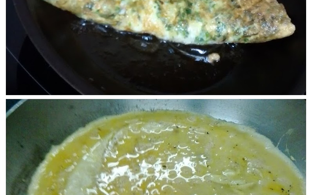 Omelete verde