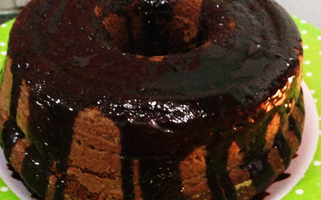 Bolo de chocolate (sem leite)