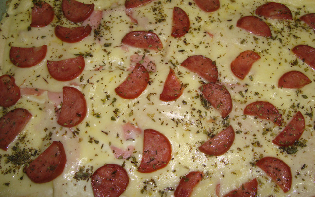 Pizza de pão