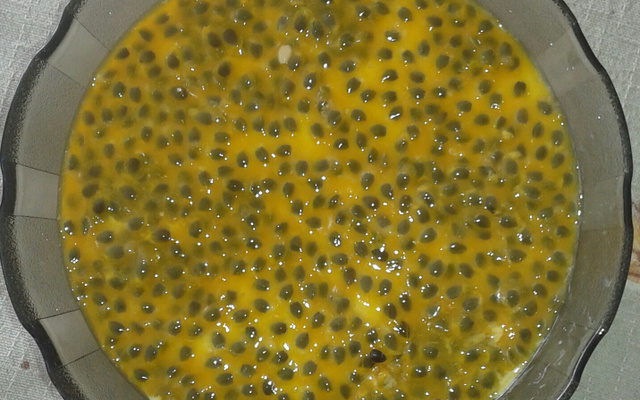 Torta mousse de maracujá