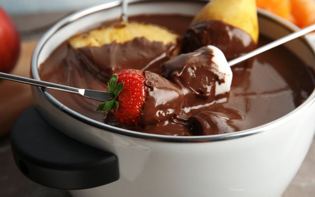 Fondue de chocolate