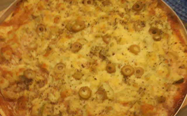 Pizza de liqüidificador