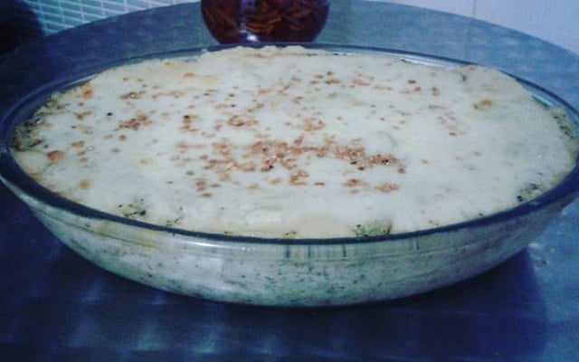 Lasanha de brócolis