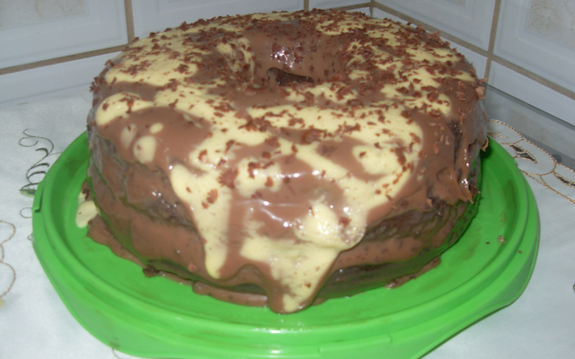 Bolo cavado guloseima