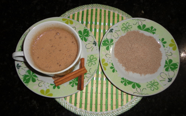 Capuccino delicioso - verdadeiro