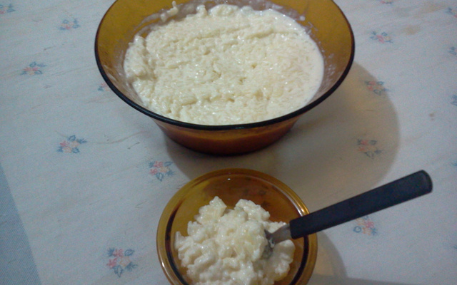Arroz doce gostoso e fácil