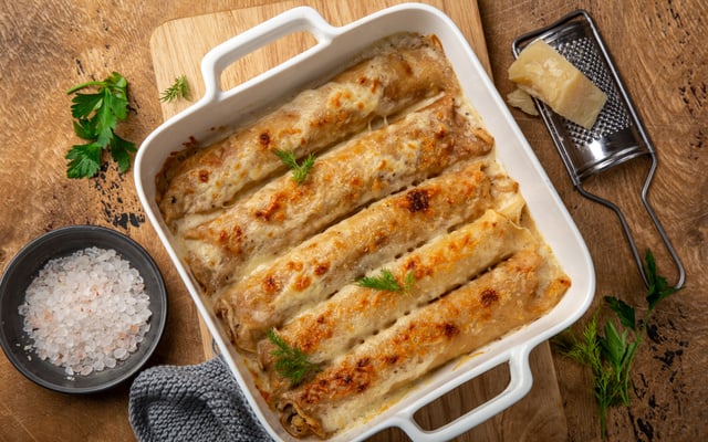 Panqueca fácil de liquidificador