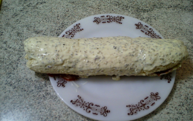 Rocambole salgado de frios