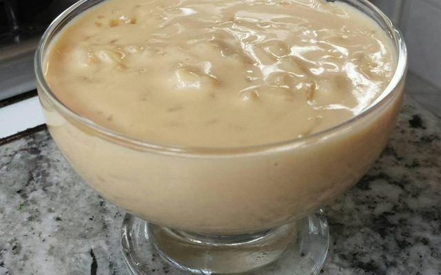 Arroz doce cremoso moreninho