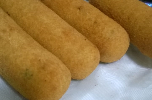 Massa para salgadinho frito