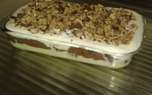 Pavê de Bis bicolor