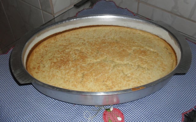 Bolo fofão sem leite da Nane