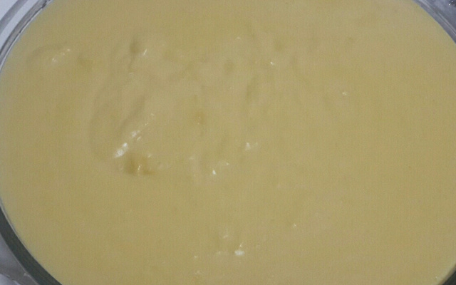 Mingau de milho em conserva