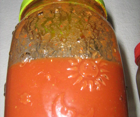 Molho de pimenta vermelha