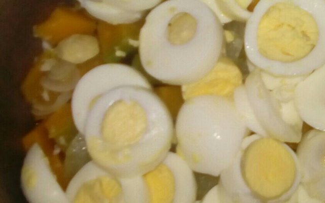 Abóbora recheada prática