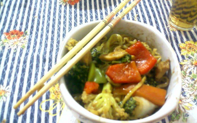 Yakisoba recém casados