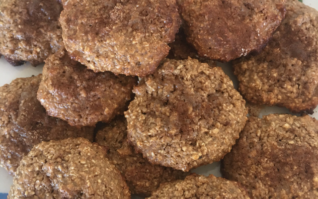 Biscoito proteico de aveia