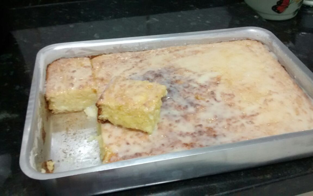 Bolo de mandioca