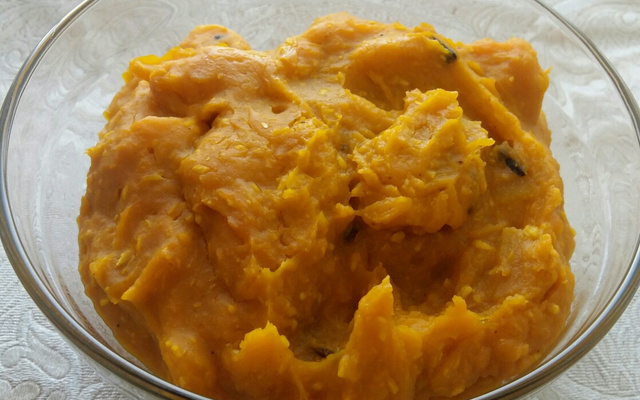 Doce de abóbora vegano e diet