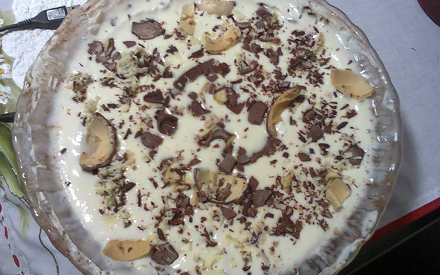 Delícia gelada (bolo gelado tipo sorvete)